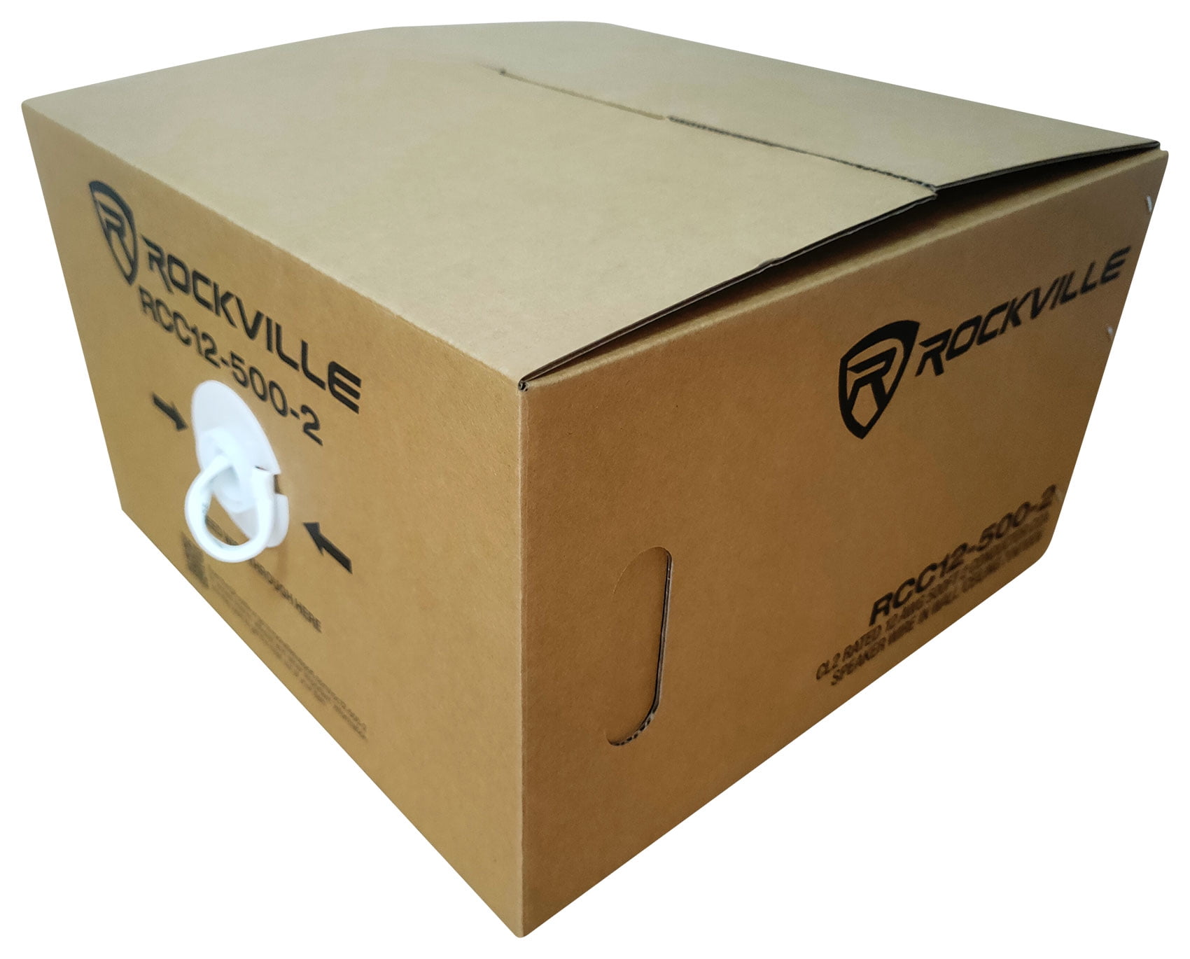 Rockville RCC12-500-2 CL2 Rated 12 AWG 500' CCA Speaker Wire In Wall Ceiling 70V