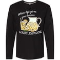 thumbnail image 3 of Inktastic When Life Gives You Lemons, Make Lemonade Long Sleeve T-Shirt, 3 of 5