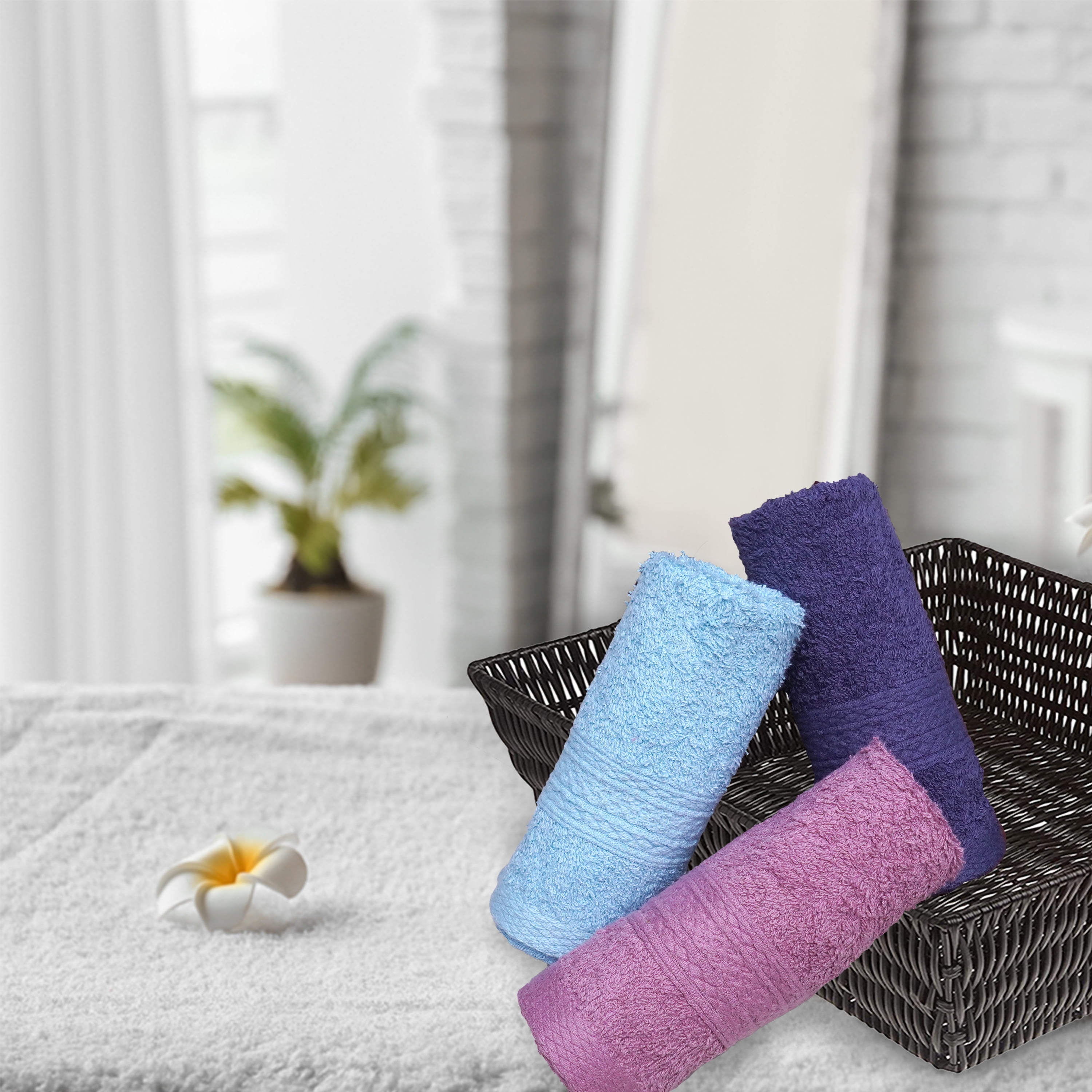 Homestyle Essentials Elegant Wash Cloths, 12 x 12, 6 ct. – MarketCOL