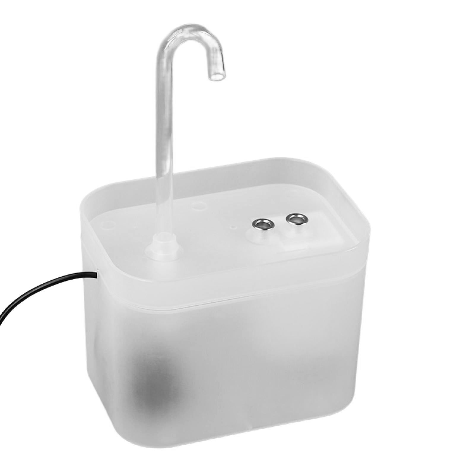 Large Capacity Cat Drinking Bowl Food Grade EcoFriendly Low Noise