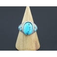 thumbnail image 6 of EOEMY Wholesale Jewelry Lots 32Pcs Mixed Charm Blue Natural Stone Womens Resin Rings, 6 of 8