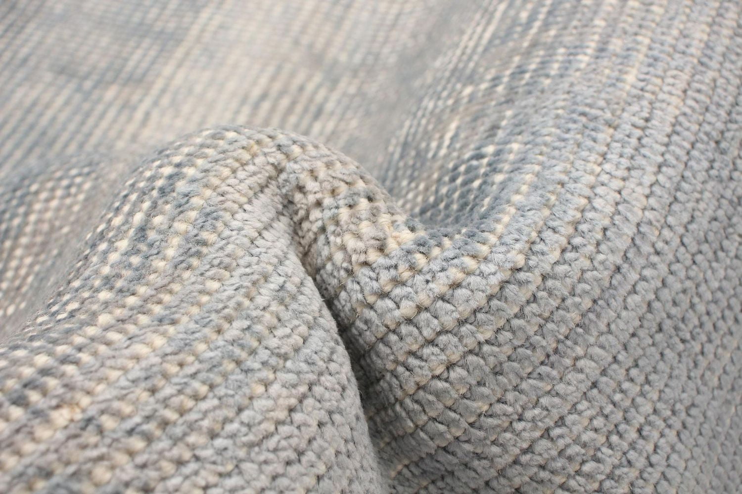 ECARPETGALLERY 5'0" x 7'7"  Transitional Galleria Hand Loomed Area Rug for Living Room, Dining Room and Bedroom in Grey