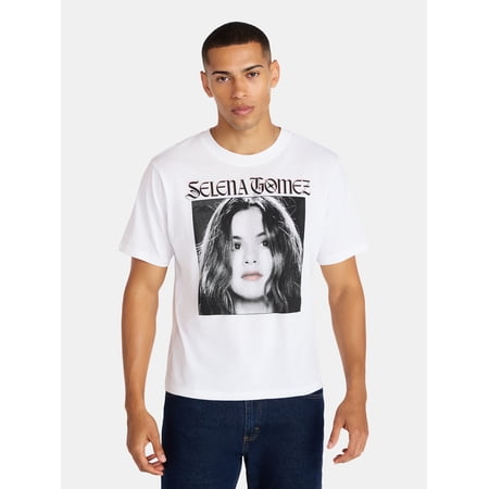Selena Gomez Oversized Boxy Fit Pride Graphic Tee Shirt, Men's Sizes XS-3XL