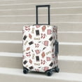thumbnail image 5 of Yiaed Fashion Print Travel Luggage Cover Suitcase Protector Fits 18-32 Inch Luggage Wheel Covers Patterned Elastic Luggage Anti-scratch（No luggage）-Medium, 5 of 5
