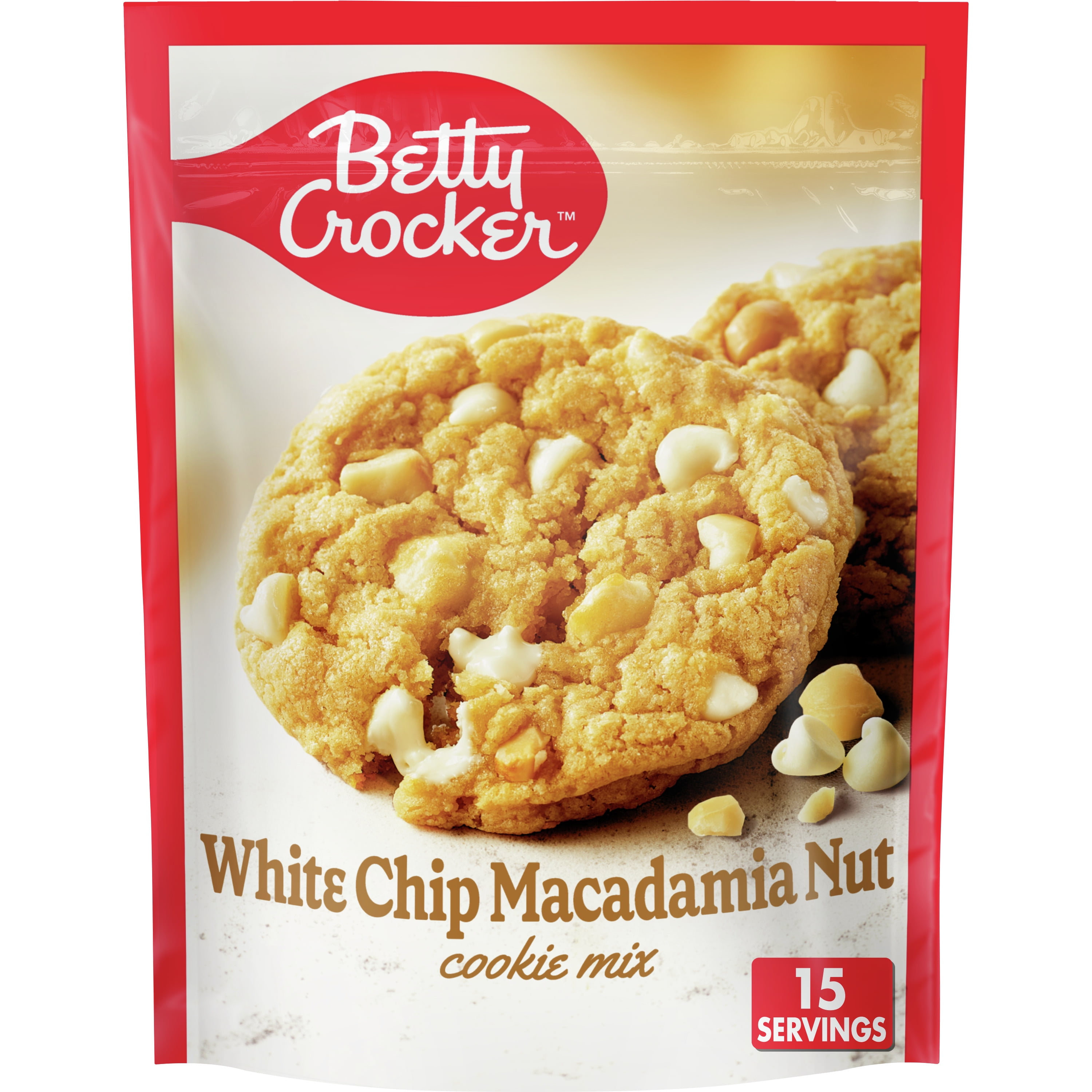 Betty Crocker White Chip Macadamia Nut Cookie Mix, 14 oz