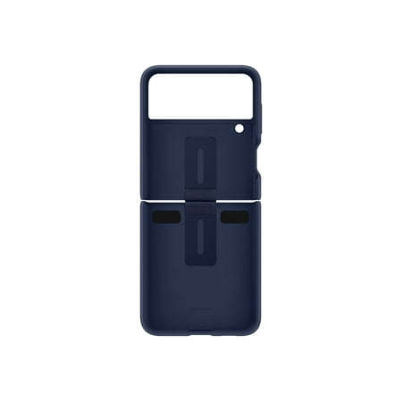 UPC 887276574790 product image for Samsung Silicone Protective Cover with Ring for Galaxy Z Flip3 5G - Navy | upcitemdb.com