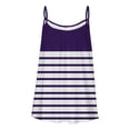 thumbnail image 5 of Puntoco Camisas ajustadas para mujer, blusas casuales sin mangas con cuello redondo y estampado a la moda para mujer, 5 of 5