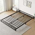 thumbnail image 5 of Metal Platform Bed Frame with Wavy Pattern,Bed Frame with Steel Slat Support, Mattress Foundation, No Box Spring Needed, Easy Assembly, 5 of 9