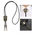 thumbnail image 1 of Corbata Bolo para Hombre Yinane de Cuero PU Western Cowboy, 1 of 8