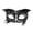 A001- Black, variant on Black Masquerade Mask for Women Lace Masquerade Mask Halloween Cat Mask for Party and Holiday Events 1 Pack