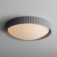 thumbnail image 2 of E25058-GY-ET2 Lighting-Souffle - 30W 1 LED Flush Mount-4.5 Inches Tall and 18 Inches Wide-Gray Finish, 2 of 4