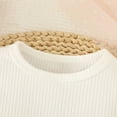 thumbnail image 6 of Baby Girls Romper Outfit Set Fall Winter Long Sleeve Romper for Infant, 6 of 9