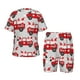 thumbnail image 1 of Balery Gnomes On The Car Conjunto de Pijama Infantil de Manga Corta con Estampado – Ropa de Dormir de Algodón Suave-Small, 1 of 6