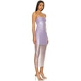 thumbnail image 2 of ASTR The Label Women's Starla Allover Sequin Strappy Midi Dress (X-Small, Lilac), 2 of 5
