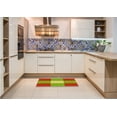 thumbnail image 5 of Ahgly Company Indoor Square Patterned Pistachio Green Area Rugs, 4' Square, 5 of 6