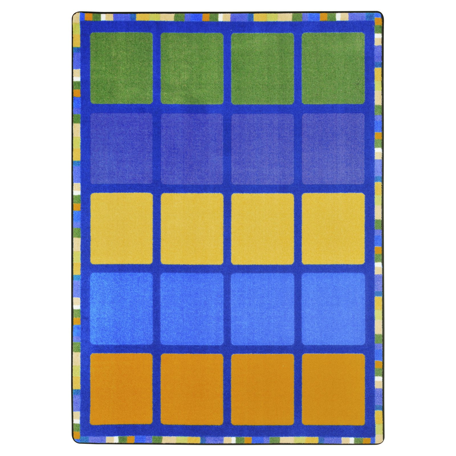 Joy Carpets Joy Carpet Rowing Multi 10'9" x 13'2"