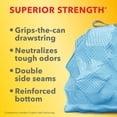 thumbnail image 4 of Bolsas de basura Glad ForceFlex MaxStrength de 13 litros y 34 quilates junto a la playa, 4 of 9