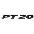 thumbnail image 2 of Crestliner Boat Decal 2243498 | PT 20 Black 13 5/8 x 1 5/8 Inch, 2 of 3