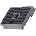 thumbnail image 1 of ERDS-Quick Release Plate, Tripod Quick Release Plate Fit for Manfrotto 200pl-14 Rc2 Camera Tripod and 494RC2 Head., 1 of 4