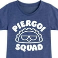 thumbnail image 3 of Instant Message - Dyngus Day - Pierogi Squad - Polish Celebration - Toddler & Youth Girls Short Sleeve Graphic T-Shirt, 3 of 6