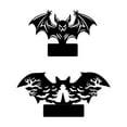 thumbnail image 1 of PEIXUN « Gothic Glow : Black Bat Design Halloween Candle Holder Centerpiece Shadows & Create A Haunting Festive Atmosphère », 1 of 4