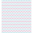 thumbnail image 3 of Ambesonne Herringbone Duvet Cover Sets, Horizontal Stripes Art, 2-Twin, White Pale Blue Pink, 3 of 4