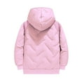 thumbnail image 6 of Boys Winter Lined Hooded Jacket Zip up Thickened Warm Coat for Children Youth Cold Weather Winter Jacket for Boys Outdoor, 6 of 6
