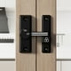 thumbnail image 1 of Cerradura y cierre para puertas corredizas sin taladro | Cerradura ajustable para gabinete con adhesivo | Cerradura de seguridad infantil para puertas de vidrio y madera | Tope de puerta fácil de, 1 of 9