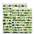 thumbnail image 1 of Watercolor Cactus Horizontal Stripes Laundry Mesh Bag Delicates Lingerie Laundry Wash Bag Heavy Duty with Zipper Laundry Sock Bag for Packing Travelling Washing, 1 of 7