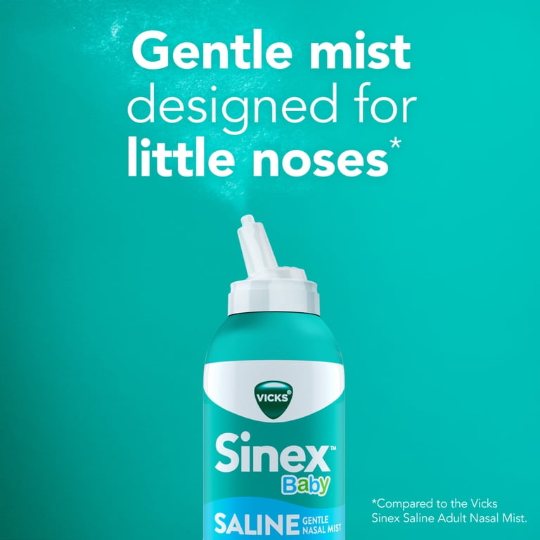 Vicks Sinex Baby Saline Nasal Spray, 5 oz photo 8