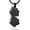 Black, variant on Double Paw Print Cremation Jewelry Urn Pendant Memorial Ash Keepsake Jewelry Charm Locket Memorial Ash Pendant Urn Necklace for Women Men