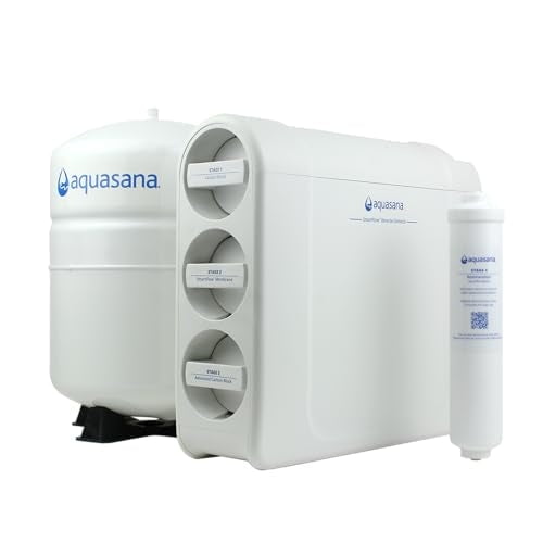 Aquasana AQ-SFRO-NF Smart Flow Faucet Reverse Osmosis System, White