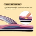 thumbnail image 3 of Women's Orthotic Flip Flops,Casual Comfortable Woven Strap Yoga Mat Thong Sandal with Arch Support Slip On Sandals for Summer Beach, 3 of 6