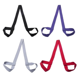 Sangles Tapis Yoga Htbakoi - 3 Sanglies Coton Réglables - Portable Et Lavable