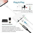 thumbnail image 3 of Adaptador USB C a micrófono y auriculares de 3,5 mm con puerto de carga, 3 of 7