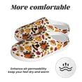 thumbnail image 6 of Lsque turkey hat Pumpkin Pattern Womens Comfort Cotton on Scuff With Memory Foam and Anti-skid Sole Slipper-42/43, 6 of 7
