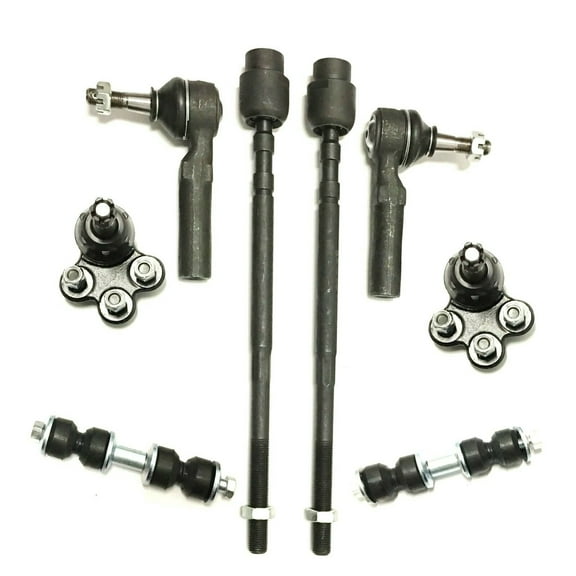 8 Pc Front Suspension Kit Inner & Outer Tie Rod Ends Lower Ball Joints Sway Bar End Links Fits select: 2000-2013 CHEVROLET IMPALA, 2014-2015 CHEVROLET IMPALA LIMITED