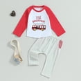 thumbnail image 2 of Big Brother Little Brother Matching Outfits Newborn Toddler Baby Boy Long Sleeve T-Shirts Top and Pants Sets Spring Fall Clothes, 2 of 7