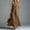 01 Brown, variant on Women's Summer Sleeveless Button Down Cotton Tank Dress Loose A-Line Tiered Tunic Beach Dress