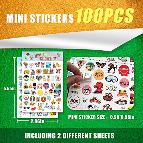 500 PCS Rock Band Stickers Pack Colorful VSCO Waterproof Stickers, Cute  Aesthetic Stickers. Water Bottle, Laptop, Phone, Skateboard Stickers for  Girls