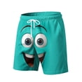 thumbnail image 6 of Vetsdori Mens Dry Fit Shorts Beach Short Pants Summer Casual,Swim Trunks Breathable Pocket Shorts for Men Hombre,Size L, 6 of 6