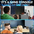 thumbnail image 3 of Handheld Game Console with 32G TF Card, White, 3 of 7