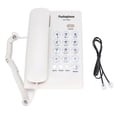 thumbnail image 1 of KXT504 Desktop Corded Telephone Multifunctional Large Button Landline Phone for Home Office Hotel(White ), 1 of 4