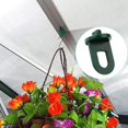 thumbnail image 5 of 100 Stycken Växthus Hängare Plast Växtkrokar Skuggväv Klämmor Trädgårdstillbehör Kompatibla med Palram Växthus (Mörkgrön), 5 of 5