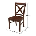 thumbnail image 6 of Set of Two Salerno Chairs  with Wood Seats, 6 of 6