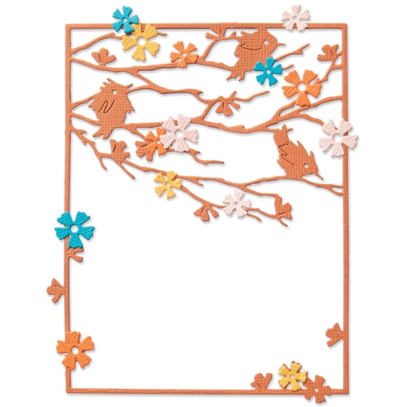 Sizzix Thinlits Die Set - Woodland Cardfront