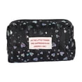 thumbnail image 2 of Fiudx Ofertas de la semana Bolsa para bolígrafos con forma de corazón para niña, bolsa de lavado portátil de gran capacidad, bolsa de almacenamiento de viaje de alta belleza, 2 of 2