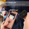thumbnail image 2 of Crossbody Wallet Women Case for Samsung Note 20,[RFID Blocking] Credit Card Holder with Should Strap,Premium PU Leather Purse Metal Buckle Folio Flip Cover for Samsung Galaxy Note 20, Rosegold, 2 of 8