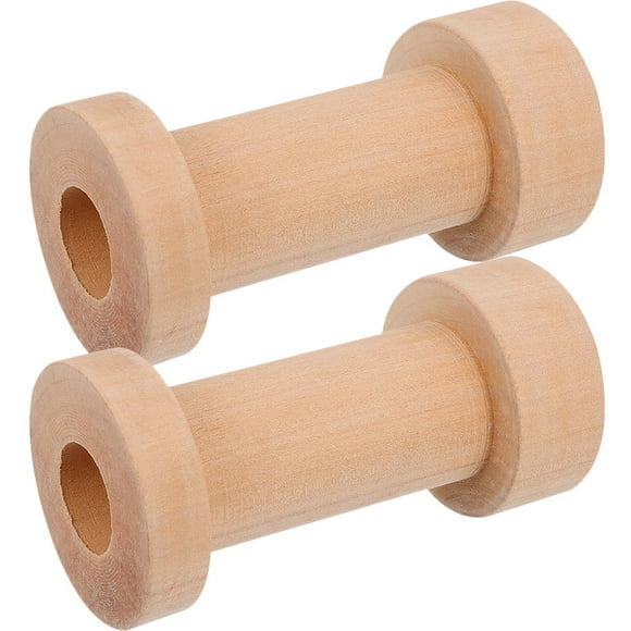 OUNONA 2Pcs Cylindrical Spools Sewing Spool Holder for Quilting and Embroidery