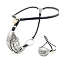 thumbnail image 2 of Stainless Steel Male Chastity Belt Anus Ring Cock Cage Penis Ring BDSM Bondage Lockable Anti-cheating Pant Sex Toys for Man, 2 of 5